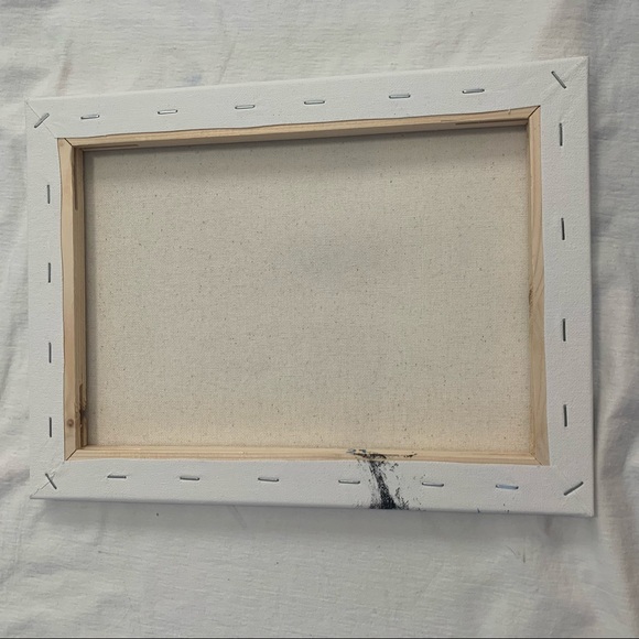 Abstract Floral Canvas Painting Original Acrylic - Picture 11 of 11